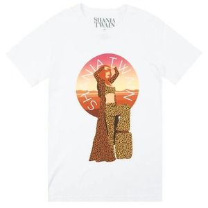 Shania Twain Men's That Don't Impress Me Much 25th Anniversary White Tee T-Shirt